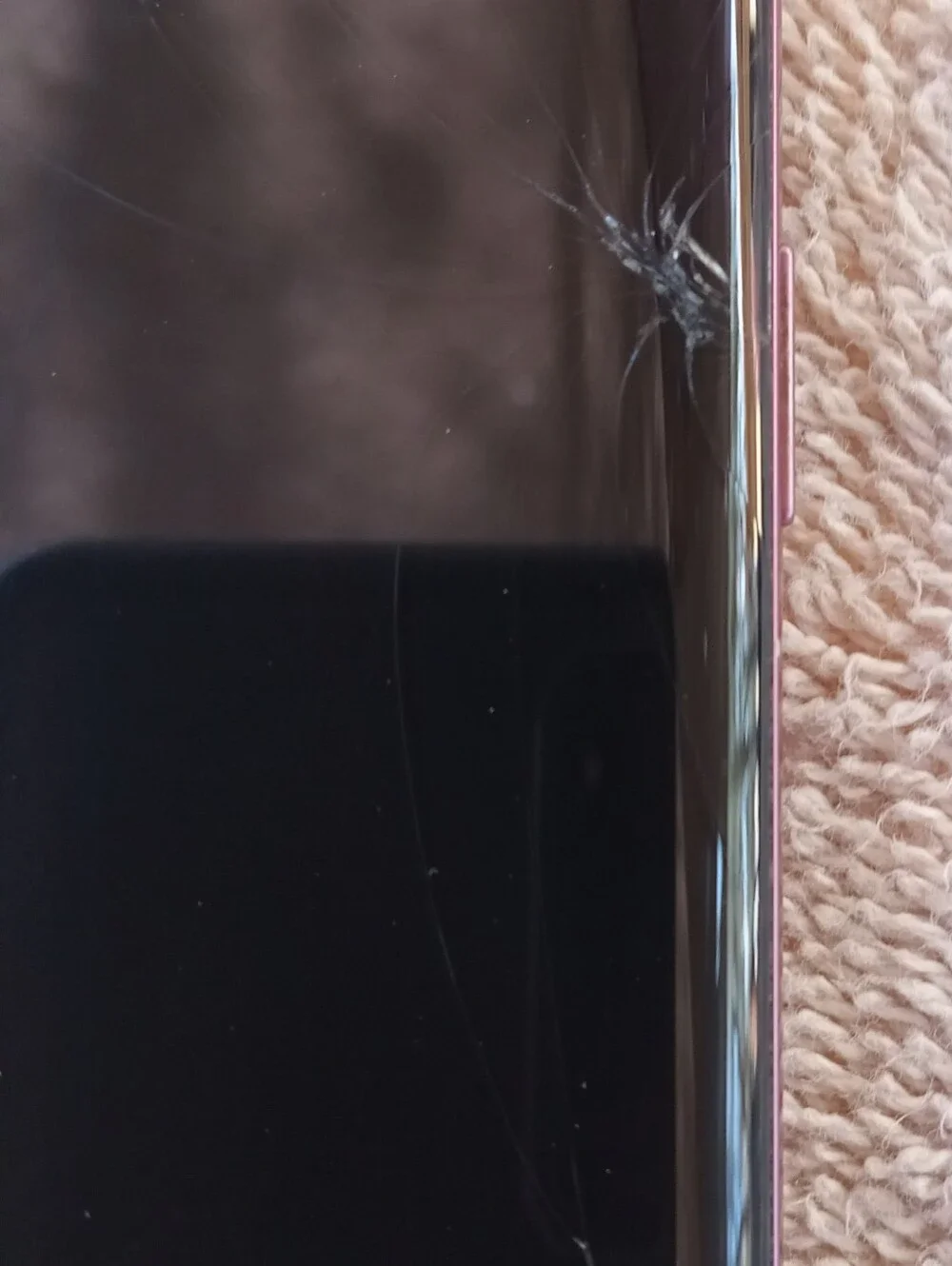 Samsung Galaxy S9+ Pink Front Display Smartphone